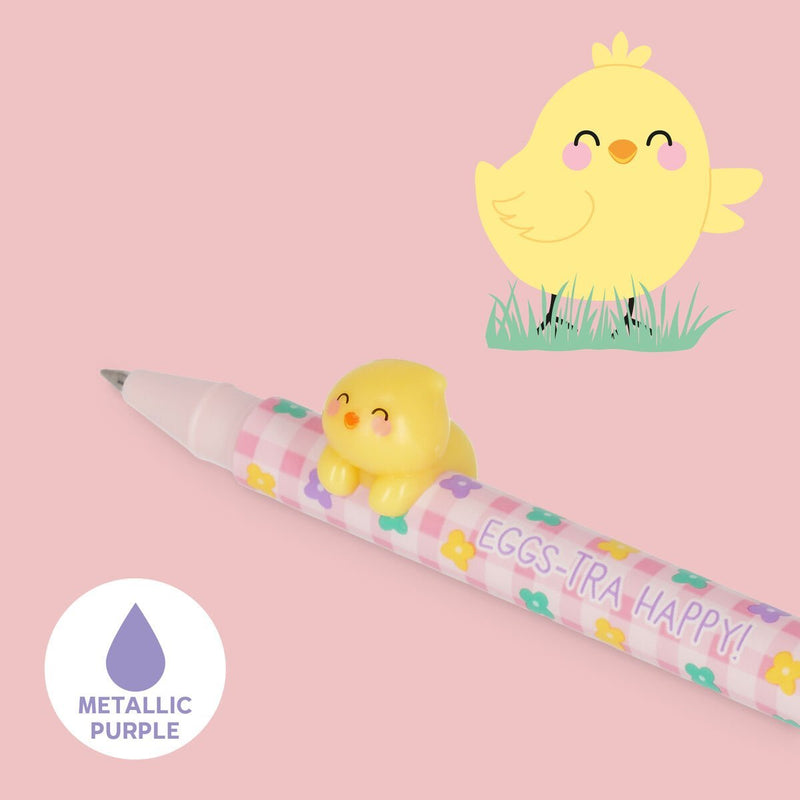 2 Penne Gel Animaletto Decorativo Hoppy Easter - Secret Easter 2026 1+2 - Realizzandoo