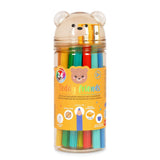 24 Matite Colorate Temperino Teddy Friends - Teddy Bear - Realizzandoo