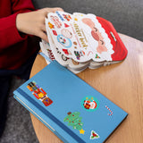 Set Di 150+ Stickers Natalizi Sticker Book - Santa Claus