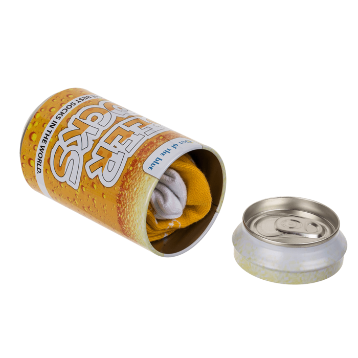 Beer Socks in a Can, One Size