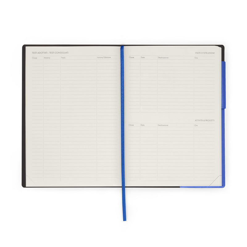 Agenda del Docente Settimanale 13 Mesi 2026/2027 - Eclectic Blue