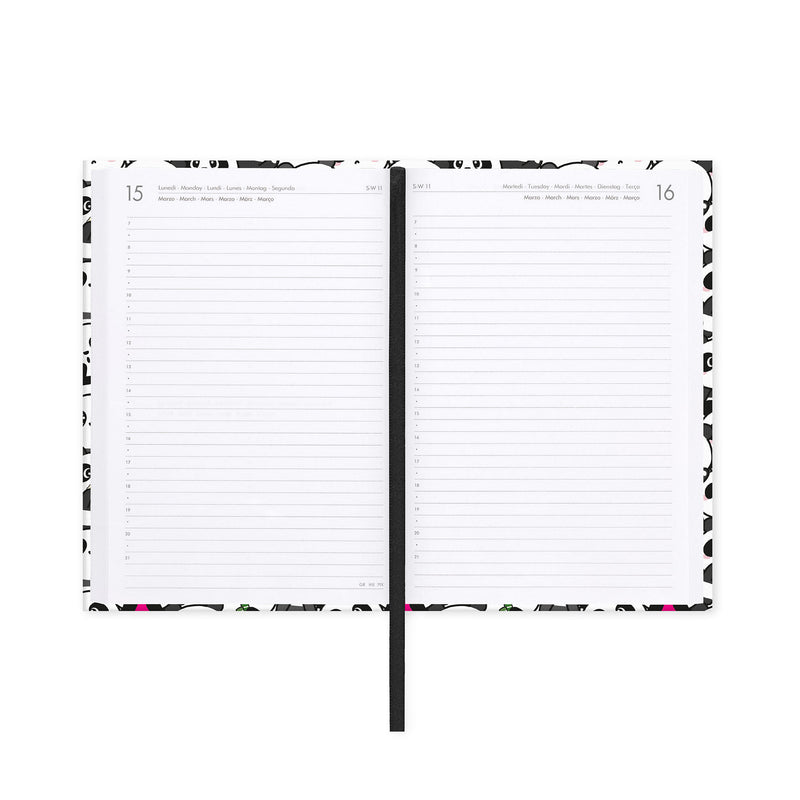 Agenda Giornaliera 16 Mesi 2026/2027 Medium - Panda
