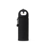 Astuccio 2 In 1 In Silicone Kawaii - Penguin - Realizzandoo