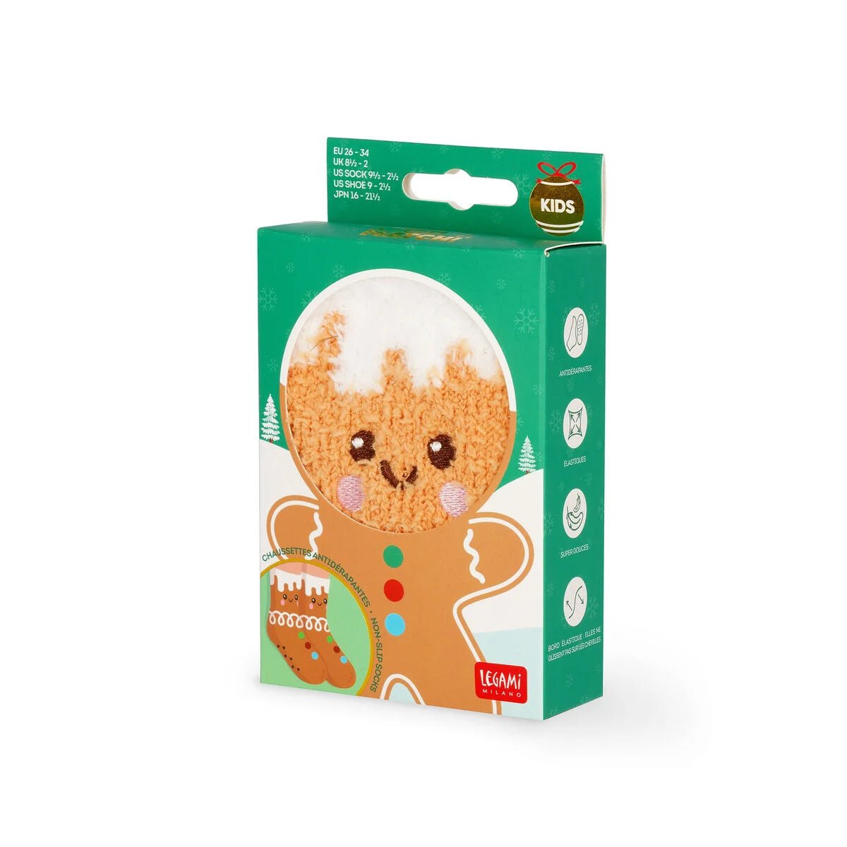 Calzini Antiscivolo Gingerbread - It's a Match! - Realizzandoo