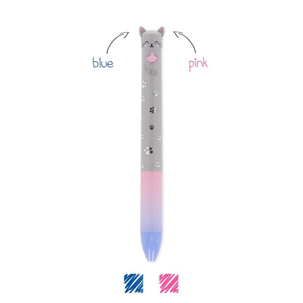 Clickeclack Penna A Sfera A Due Colori - Kitty - Realizzandoo