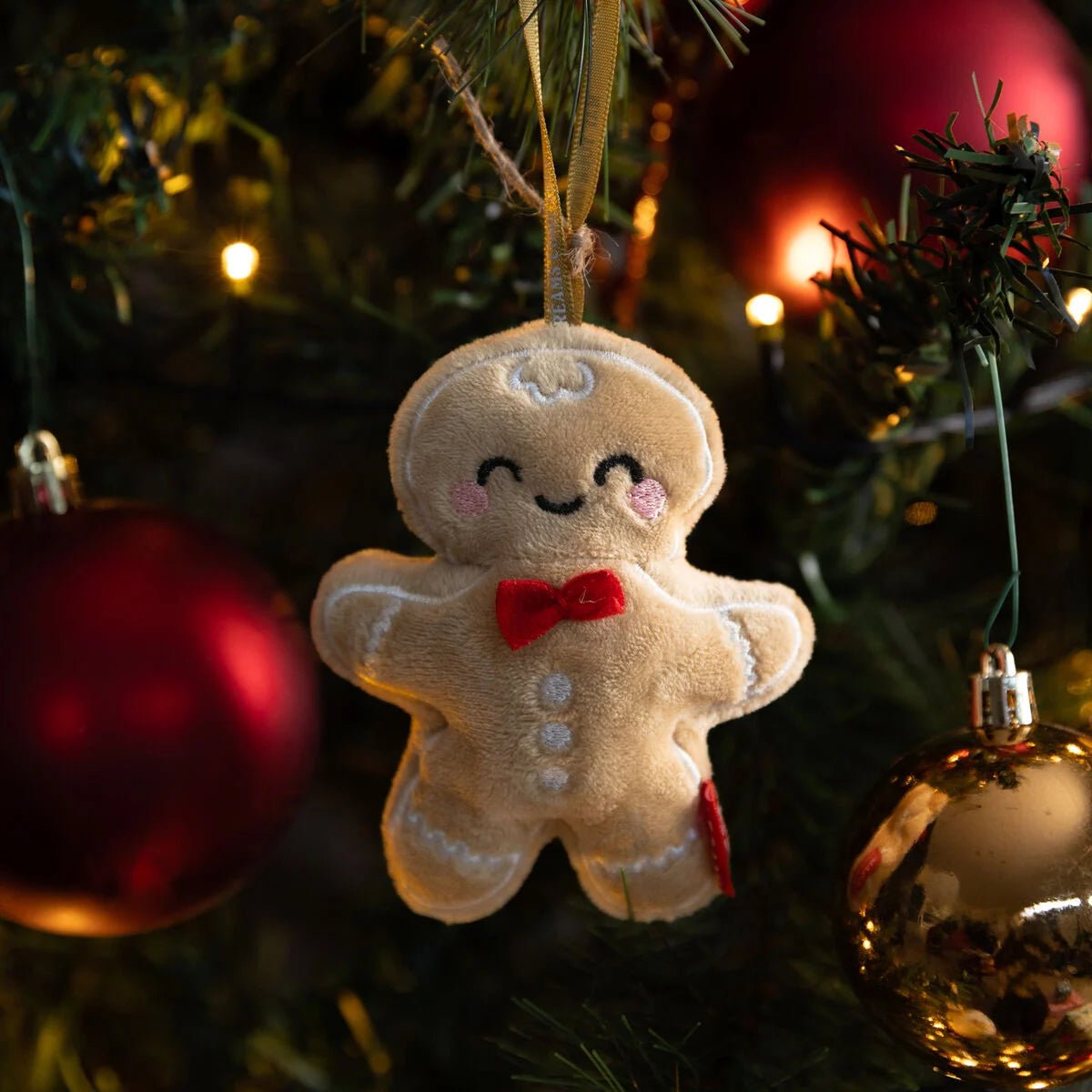 Decorazione Natalizia di Peluche - Ginger Bread - Oh - Oh - Ohrnaments - Realizzandoo