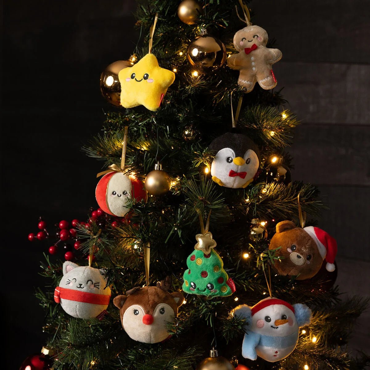 Decorazione Natalizia di Peluche - Snowman - Oh - Oh - Ohrnaments - Realizzandoo