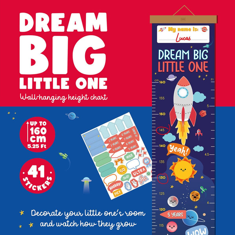 Dream Big, Little One Metro Da Parete - Space - Realizzandoo
