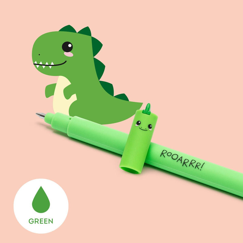 Erasable Pen Penna Gel Cancellabile - Dino - Realizzandoo