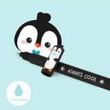 Erasable Pen Penna Gel Cancellabile - Penguin - Realizzandoo