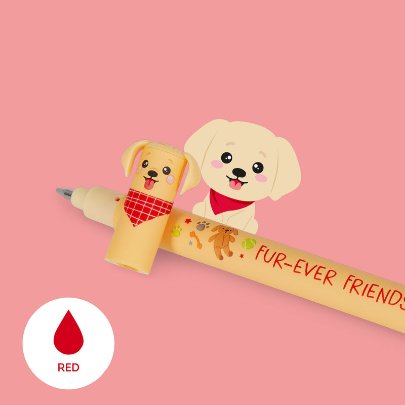 Erasable Pen Set di 3 Penne Gel Cancellabili - Fur-ever Friends
