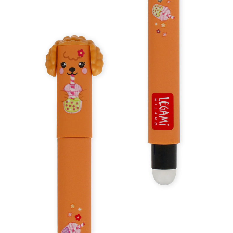 Erasable Pen Set di 3 Penne Gel Cancellabili - Fur-ever Friends
