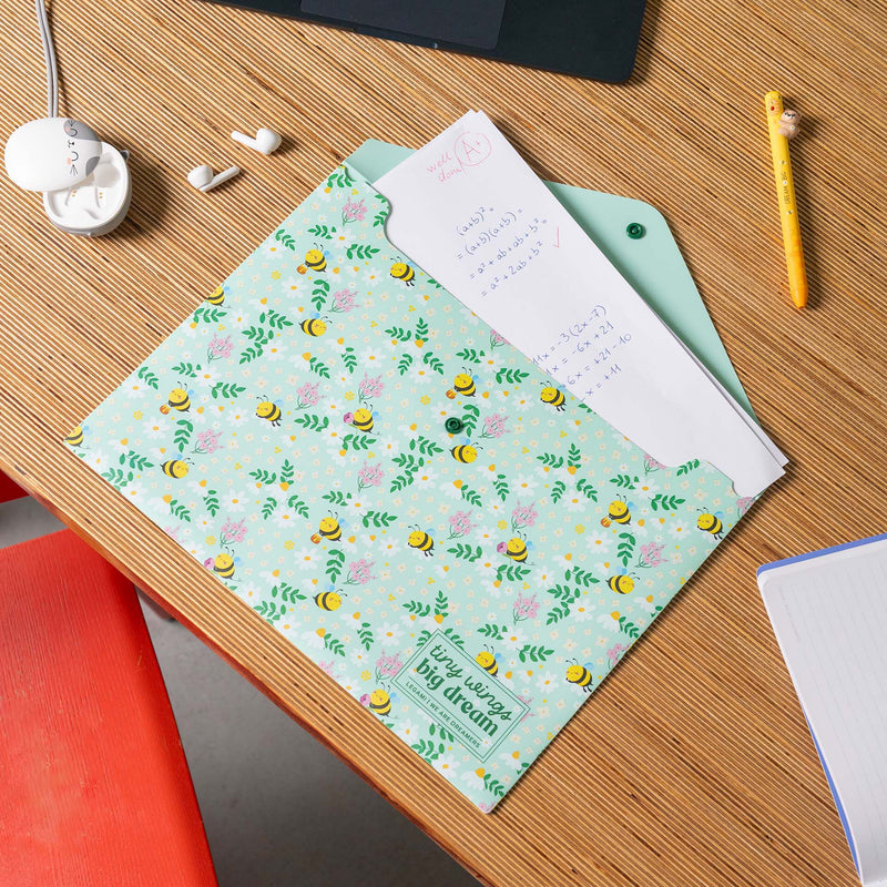 Fold & Order Cartelletta Portadocumenti - Bee