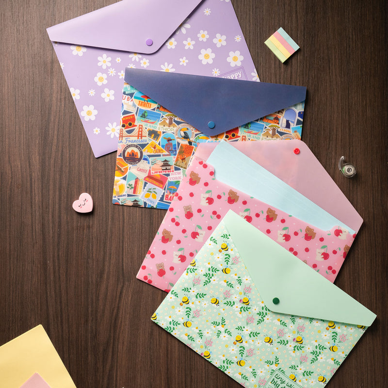 Fold & Order Cartelletta Portadocumenti - Teddy Bear