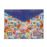 Fold & Order Cartelletta Portadocumenti - Travel Stickers