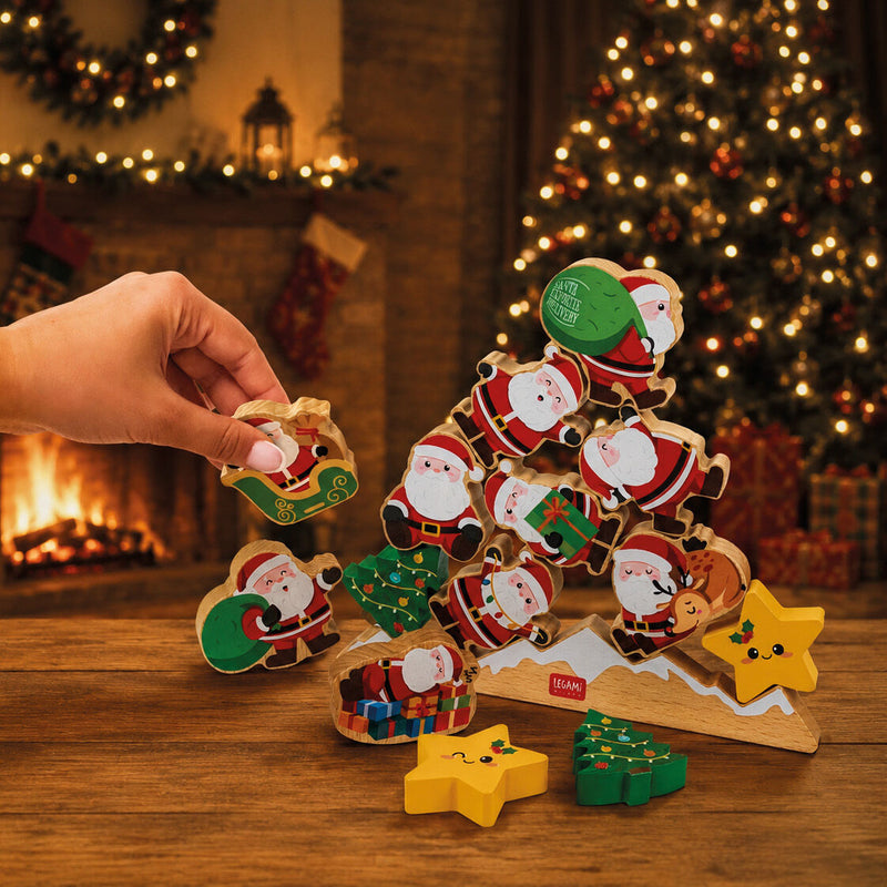 Gioco in Legno Impilabile - Ho Ho Ho Balancing Game
