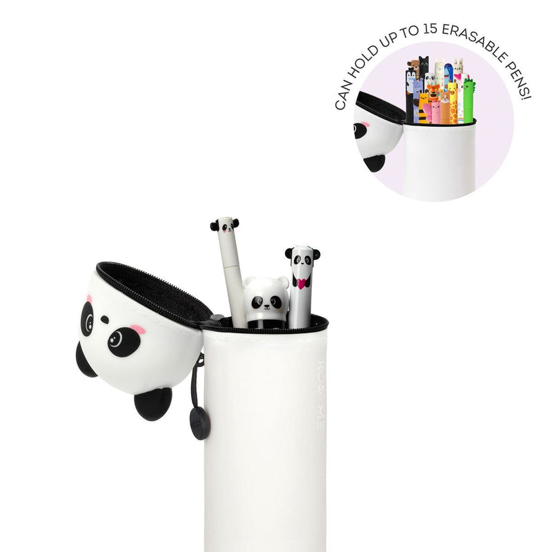 Kawaii Astuccio 2 In 1 In Silicone - Panda - Realizzandoo