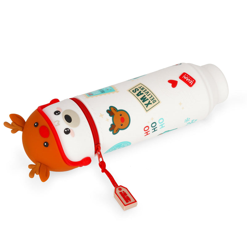Kawaii Astuccio di Natale 2-in-1 in Silicone - Polar Bear
