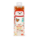 Kawaii Astuccio di Natale 2-in-1 in Silicone - Polar Bear