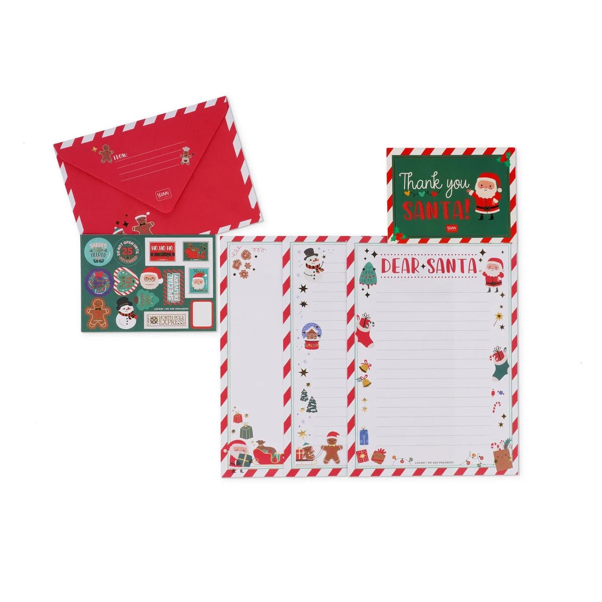 Kit per Lettera a Babbo Natale - Legami - Realizzandoo