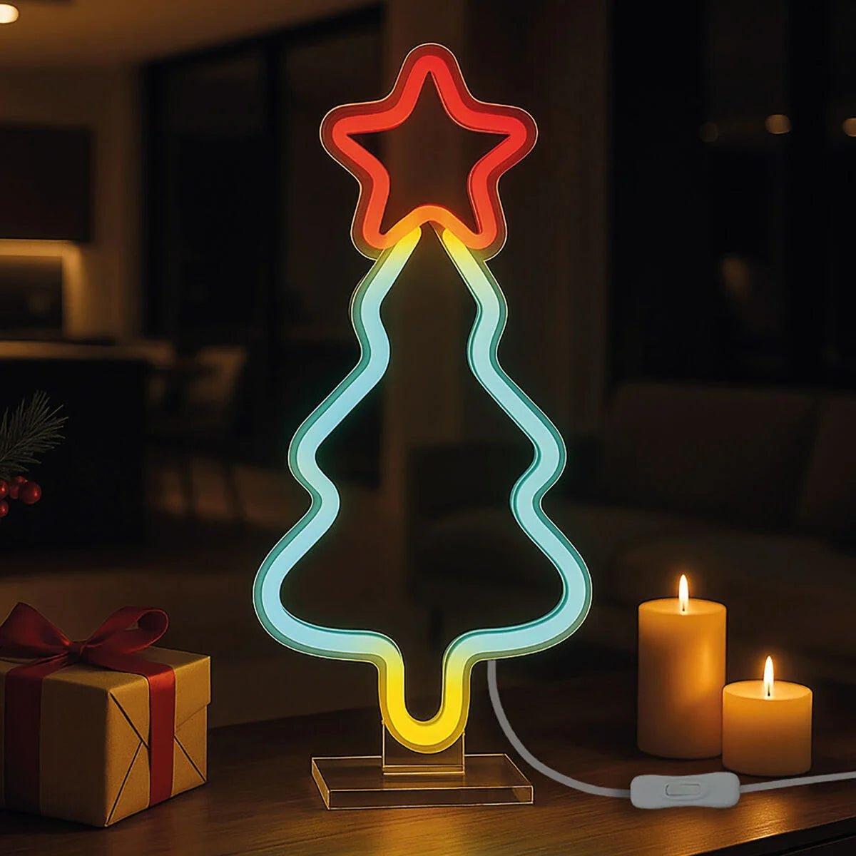 Lampada Led Effetto Neon - XMas Tree - It's a Sign - Realizzandoo