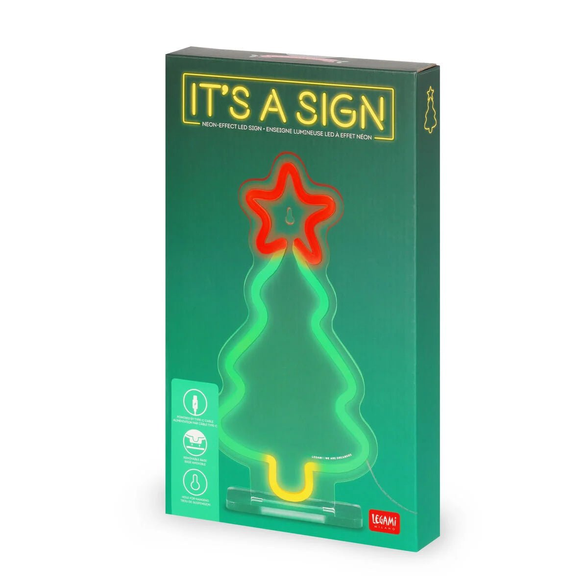 Lampada Led Effetto Neon - XMas Tree - It's a Sign - Realizzandoo
