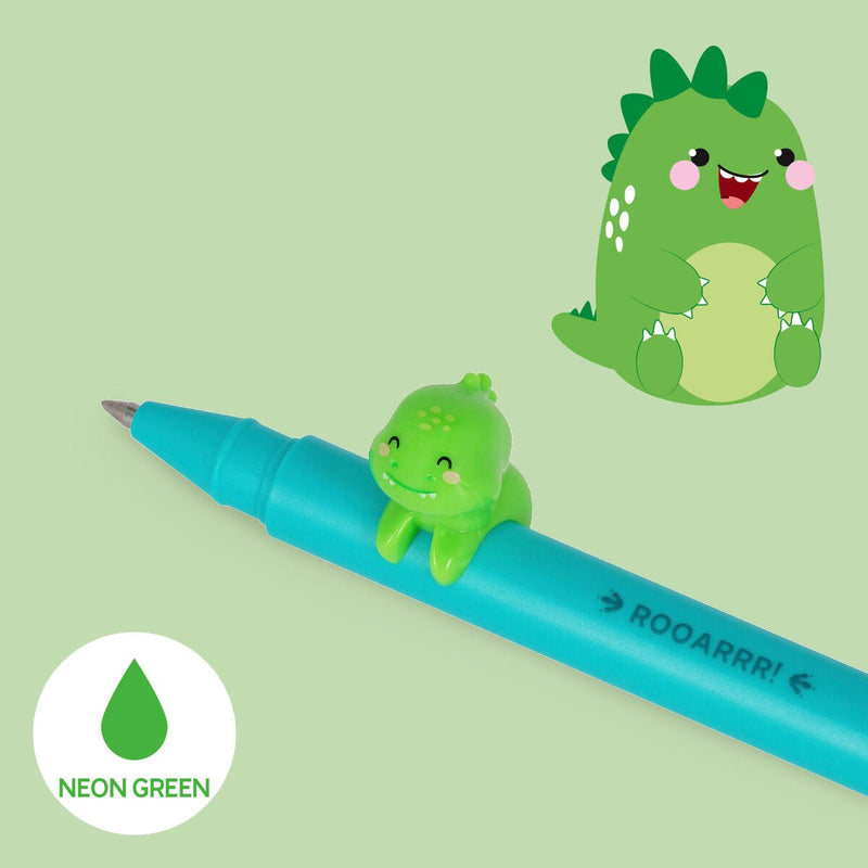 Lovely Friends Penna Gel con Animaletto - Dino - Realizzandoo