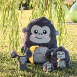 Lovely Friends Penna Gel con Animaletto - Gorilla