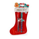 Lovely Friends Set di 2 Penne Gel con Animaletto - Jingle All the Way