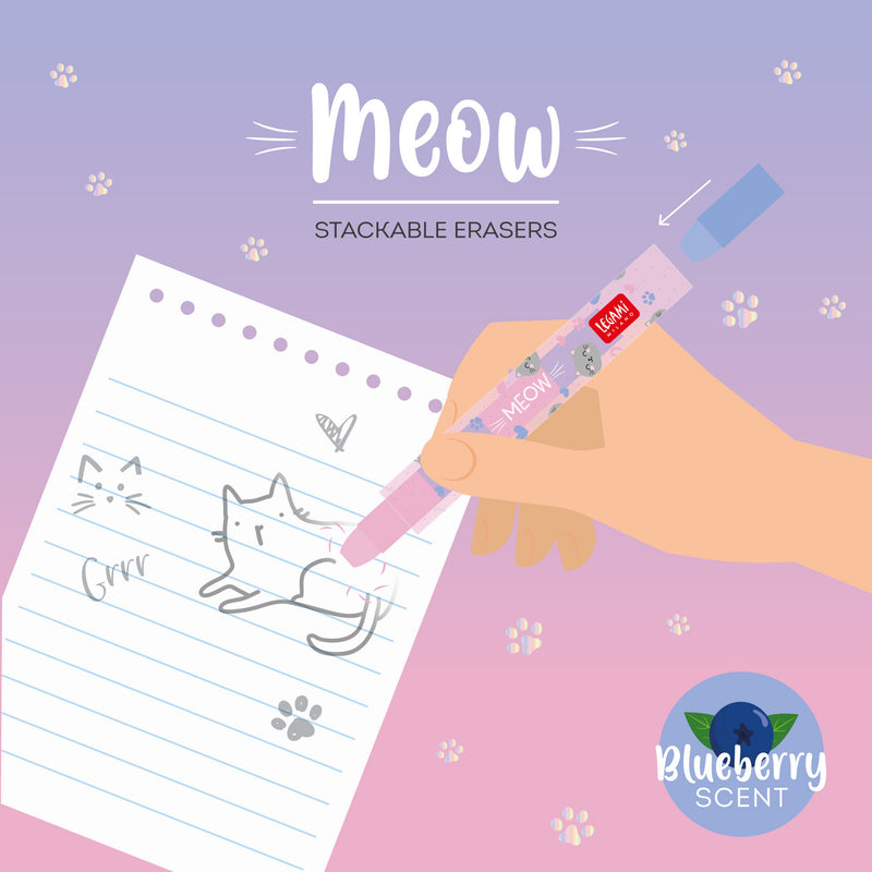 Meow Gomme Impilabili - Kitty