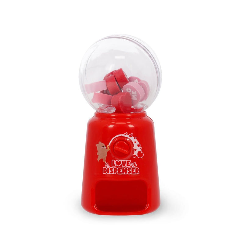 Mini Distributore Gomme Canc. Love Dispenser - Heart - Realizzandoo