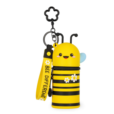 Mini Kawaii Portamonete con Portachiavi - Bee