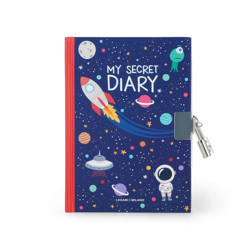 My Secret Diary Diario Segreto Con Lucchetto - Space - Realizzandoo