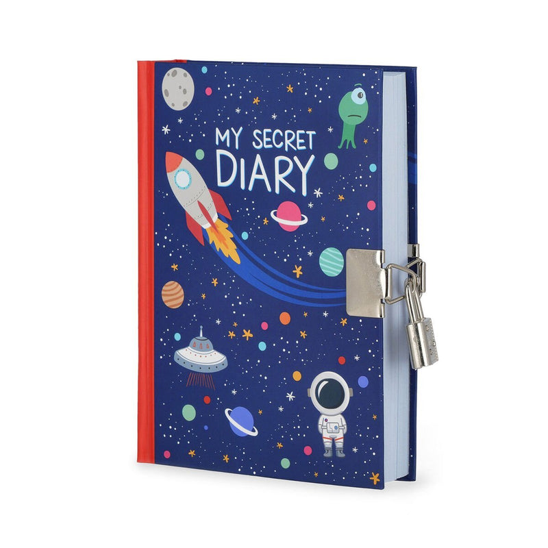 My Secret Diary Diario Segreto Con Lucchetto - Space - Realizzandoo