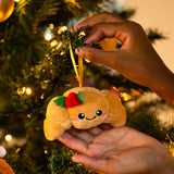 Oh-Oh-Ohrnaments Decorazione in Peluche per l'Albero - Croissant
