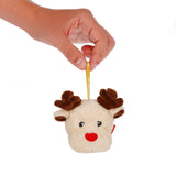 Oh-Oh-Ohrnaments Decorazione in Peluche per l'Albero - Reindeer