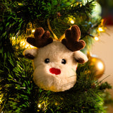 Oh-Oh-Ohrnaments Decorazione in Peluche per l'Albero - Reindeer