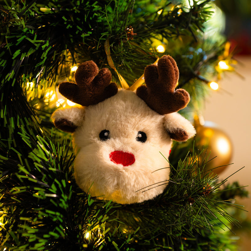 Oh-Oh-Ohrnaments Decorazione in Peluche per l'Albero - Reindeer