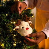 Oh-Oh-Ohrnaments Decorazione in Peluche per l'Albero - Reindeer