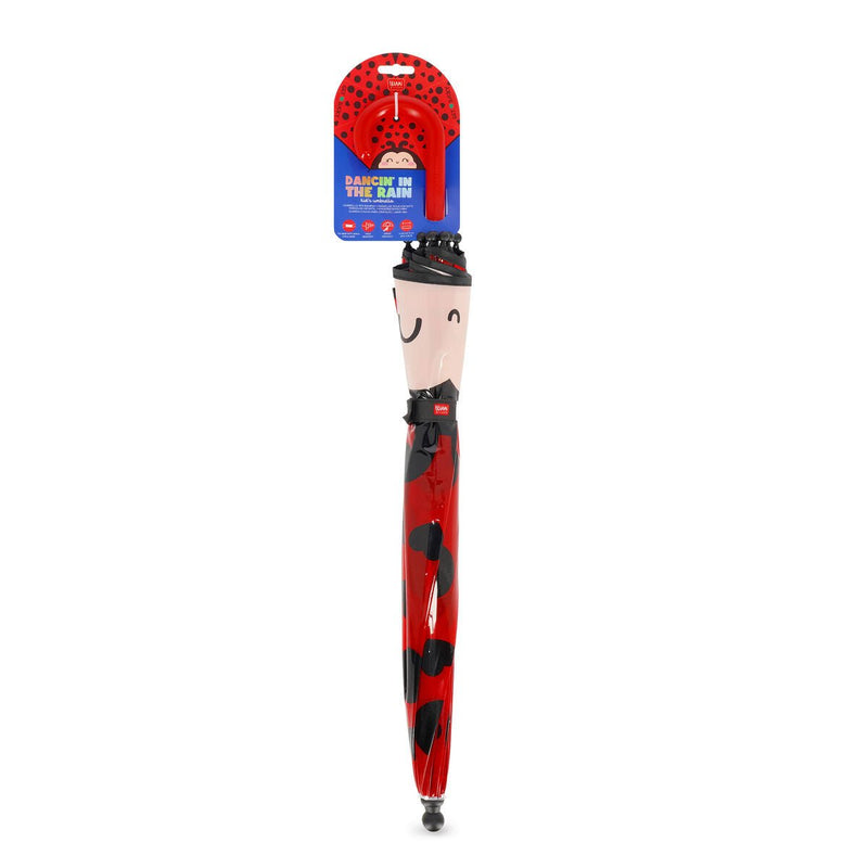 Ombrello Per Bambini Dancin' In The Rain - Ladybug - Realizzandoo
