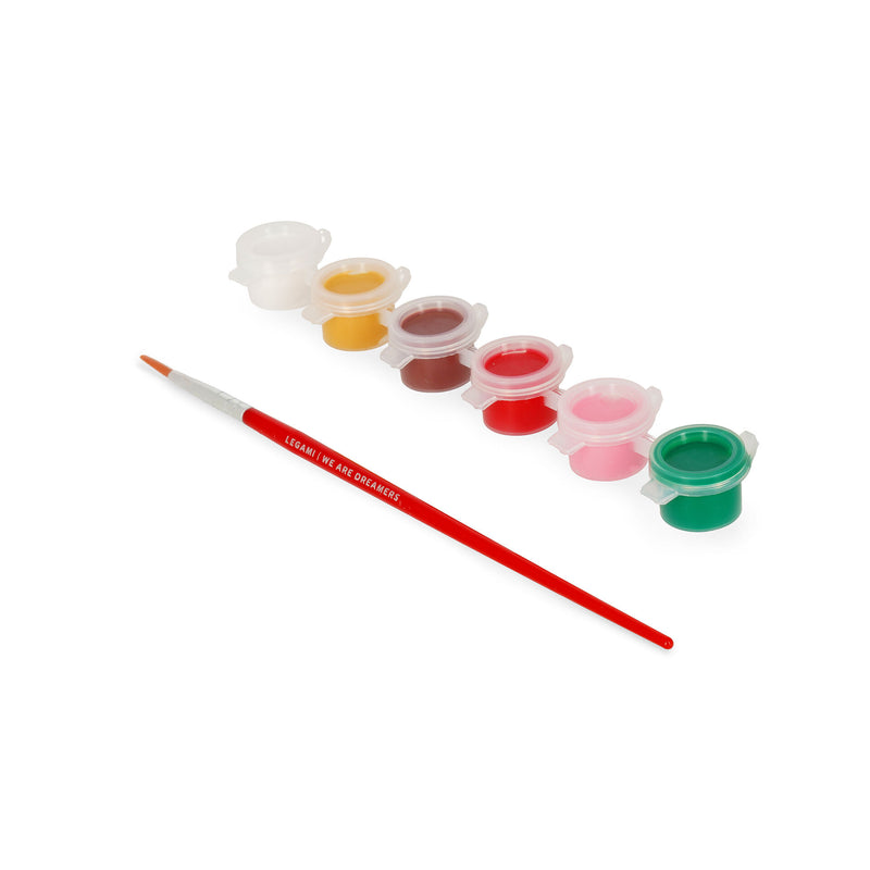 Paint Your Christmas Kit Portaincenso da Dipingere - Gingerbread House