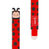 Penna Gel Cancellabile Erasable Gel Pen - Ladybug - Realizzandoo