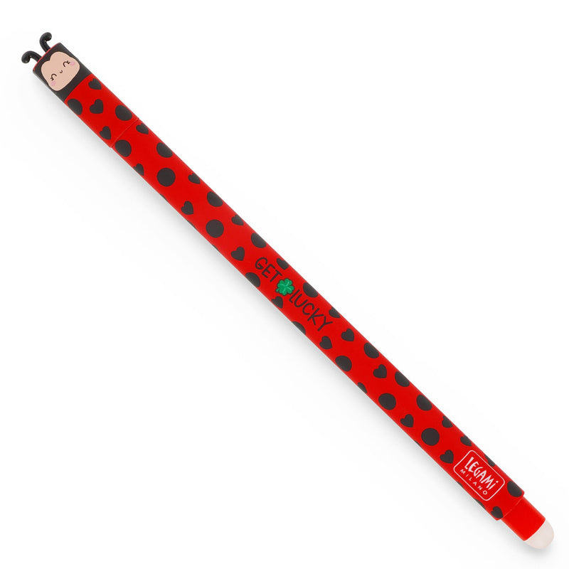 Penna Gel Cancellabile Erasable Gel Pen - Ladybug - Realizzandoo