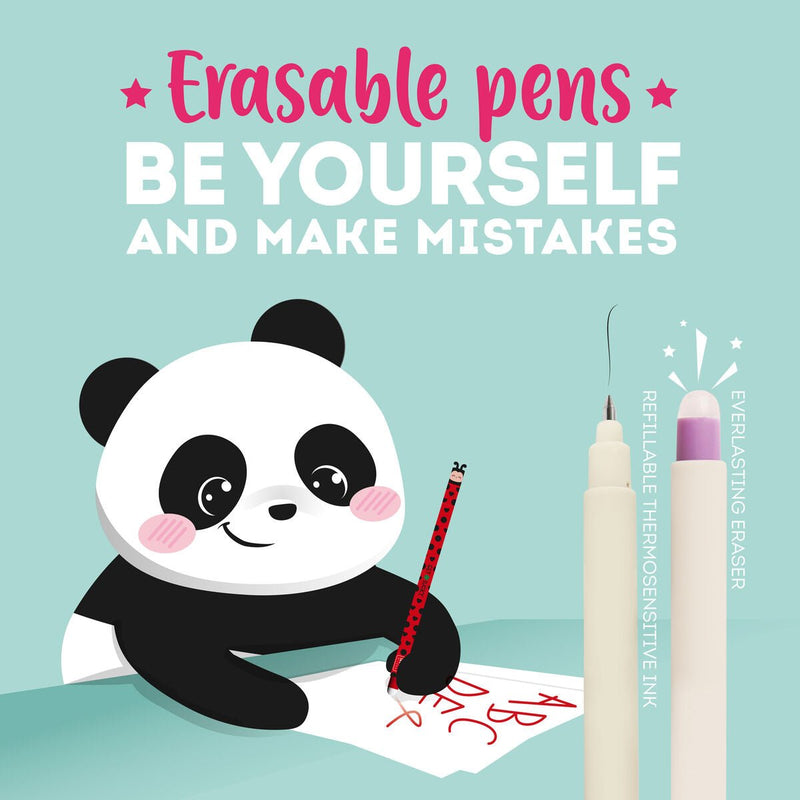 Penna Gel Cancellabile Erasable Gel Pen - Ladybug - Realizzandoo