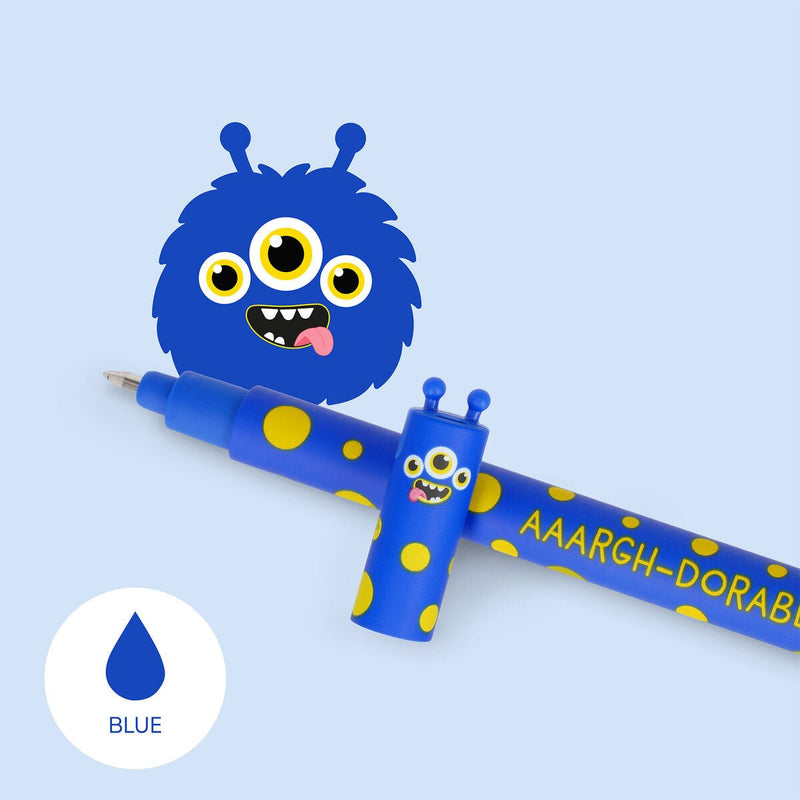 Penna Gel Cancellabile Erasable Gel Pen - Monster - Realizzandoo