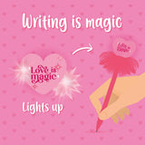 Penna Gel Luminosa Writing Is Magic - Heart - Realizzandoo