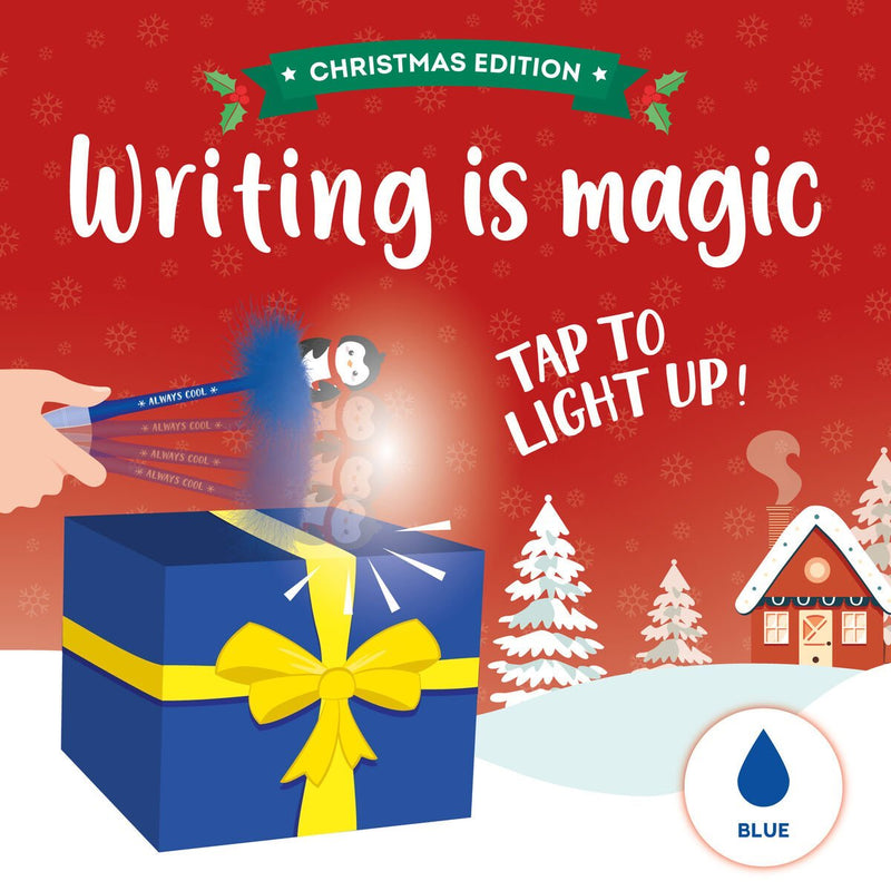 Penna Gel Luminosa Writing Is Magic - Penguin - Realizzandoo
