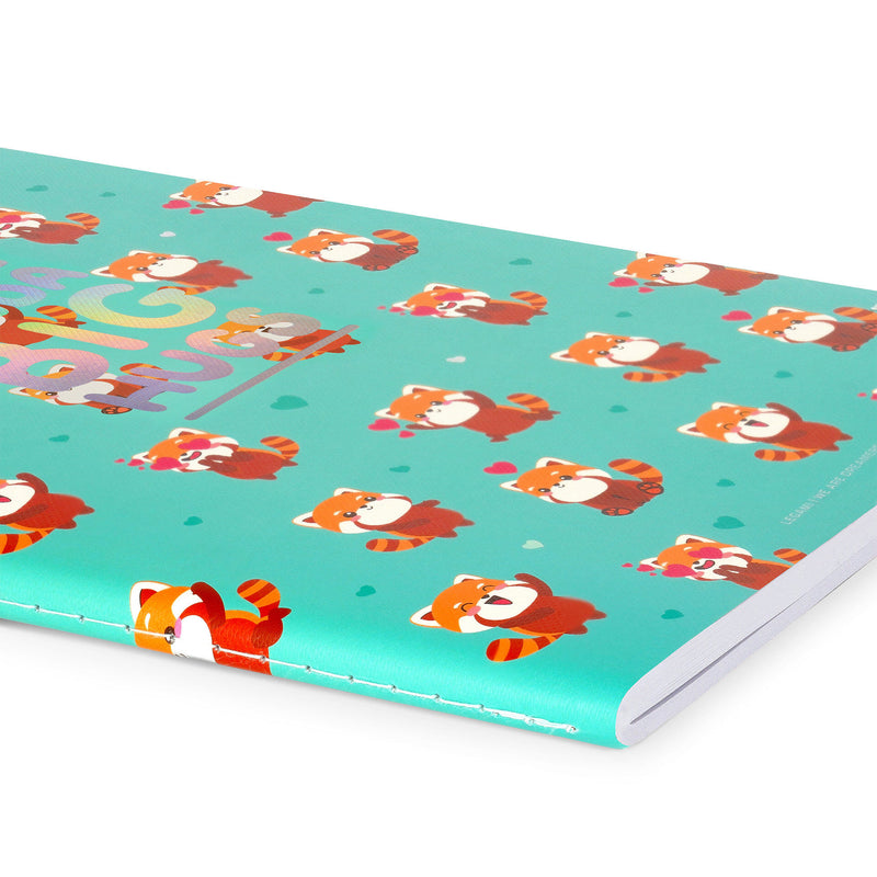 Quaderno a Righe B5 - Red Panda