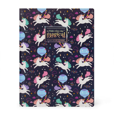Quaderno a Righe B5 - Unicorn