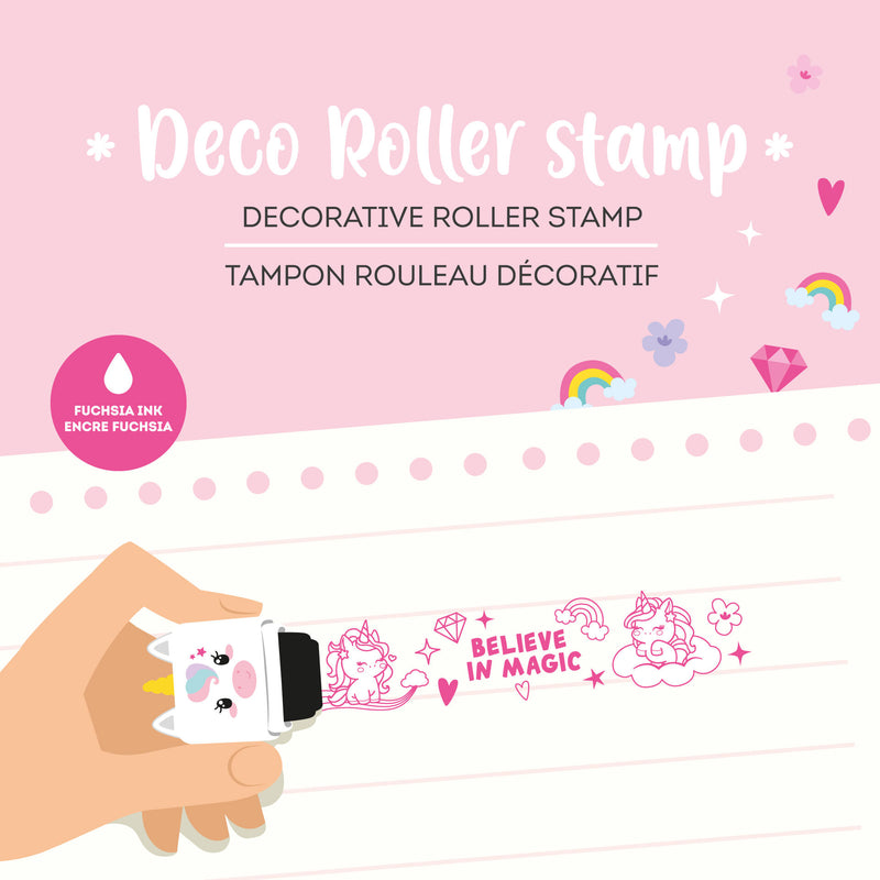Roller Stamp Timbro Decorativo a Rullo - Unicorn